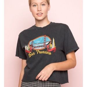 brandy melville/ pacsun/ john galt top